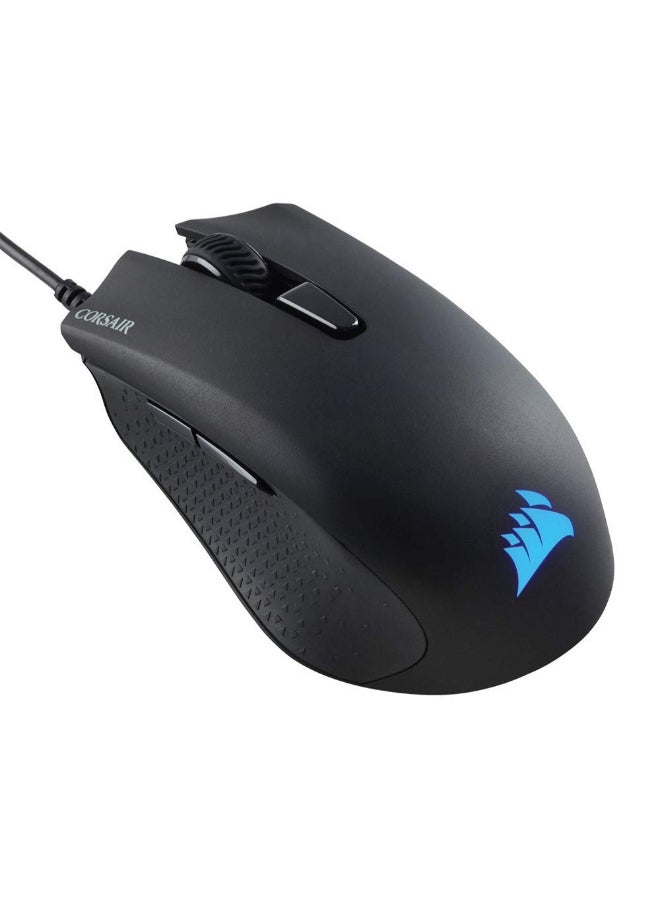 CORSAIR Harpoon Pro RGB, FPS/MOBA Gaming Wired Mouse, 12000 DPI Optical- Black  - Image 1