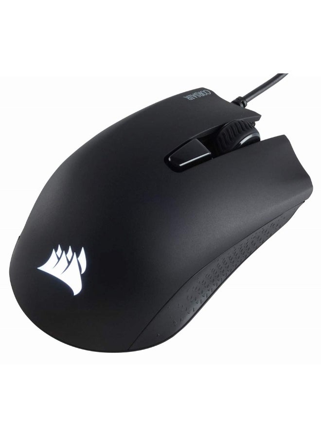 CORSAIR Harpoon Pro RGB, FPS/MOBA Gaming Wired Mouse, 12000 DPI Optical- Black  - Image 3