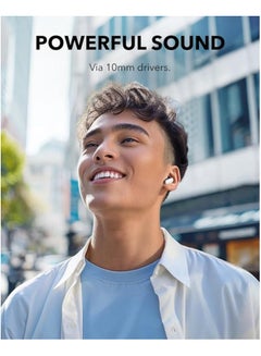 P30i by Anker Noise Cancelling Earbuds, Strong and Smart Noise Cancelling, Powerful Bass, 45H Playtime, 2-in-1 Case and Phone Stand, IP54, Wireless Earbuds, Bluetooth 5.4, App Control White - pnsku/N70126877V/45/_/1730789203/ee8ad15e-fa16-4e3d-b691-d1e945175a4f