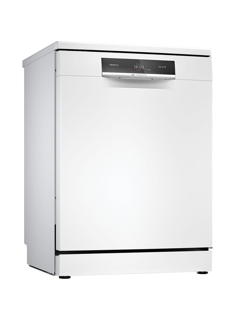 BOSCH Series 8 Free-standing Dishwasher, 13 Place Settings, Remote Start, HygienePlus 60 cm SMS8ZDW86M White  - Image 1