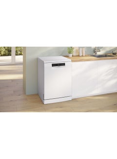 بوش Series 8 Free-standing Dishwasher, 13 Place Settings, Remote Start, HygienePlus 60 cm SMS8ZDW86M White  - Image 5