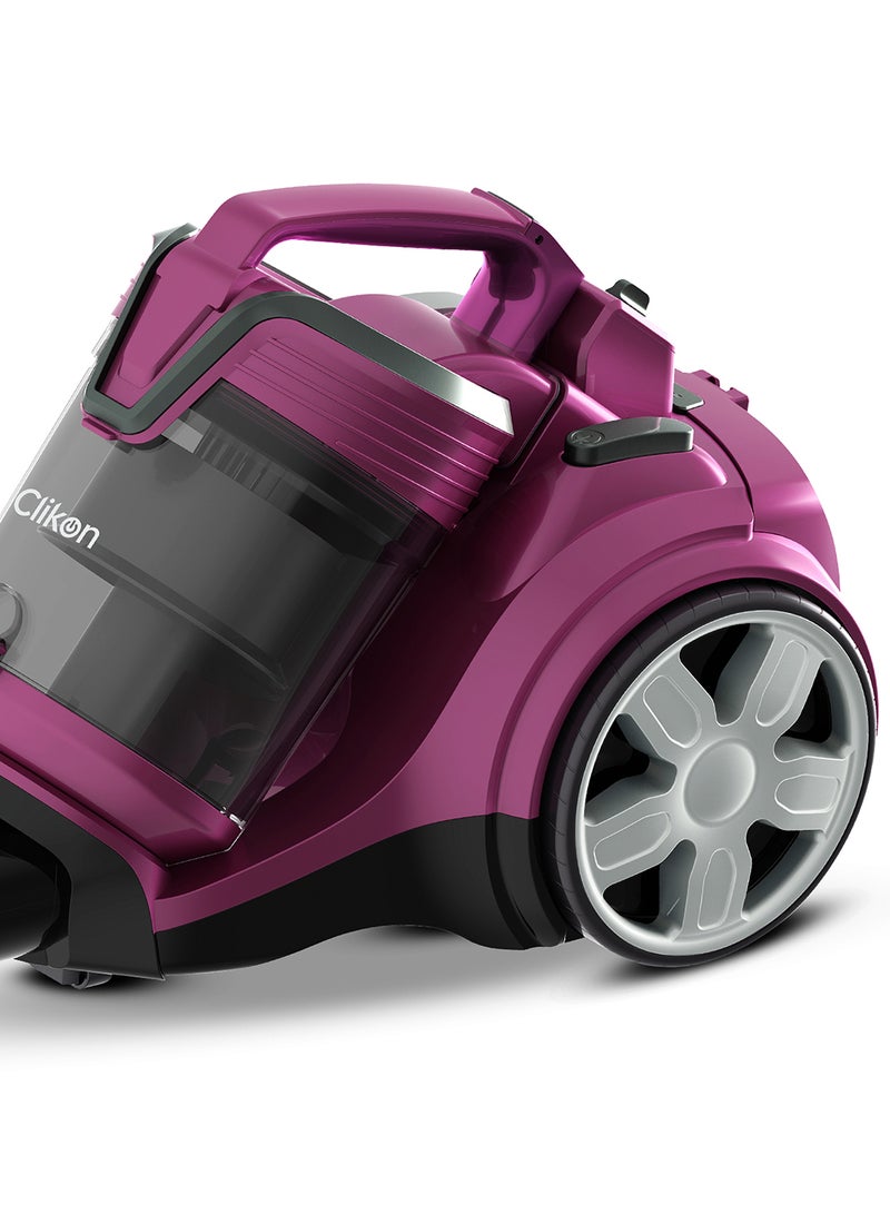 Clikon Dust Buster Bagless Vacuum Cleaner 1800 W CK4426 Purple - Image 2