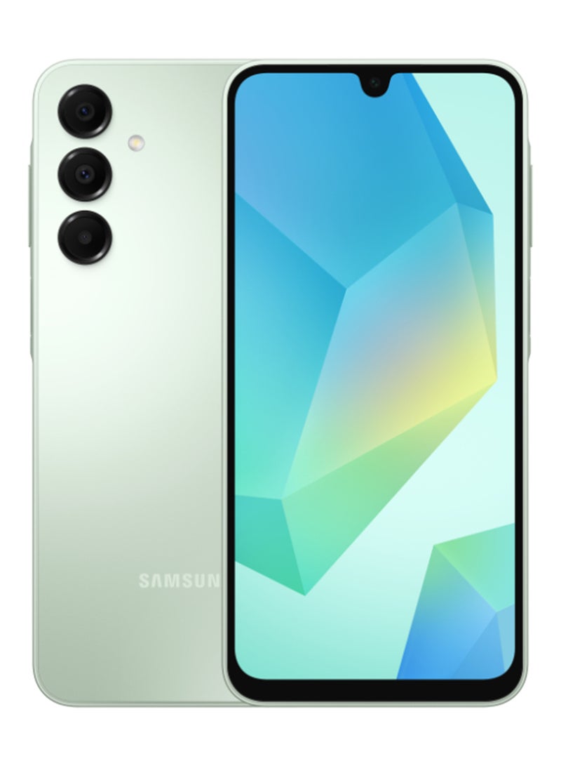 سامسونج - هاتف Galaxy-A16 ثنائي الشريحة بلون أخضر فاتح وذاكرة وصول عشوائي (RAM) سعة 8 جيجابايت وذاكرة داخلية سعة 256 جيجابايت يدعم تقنية 4G - إصدار الشرق الأوسط - Image 1