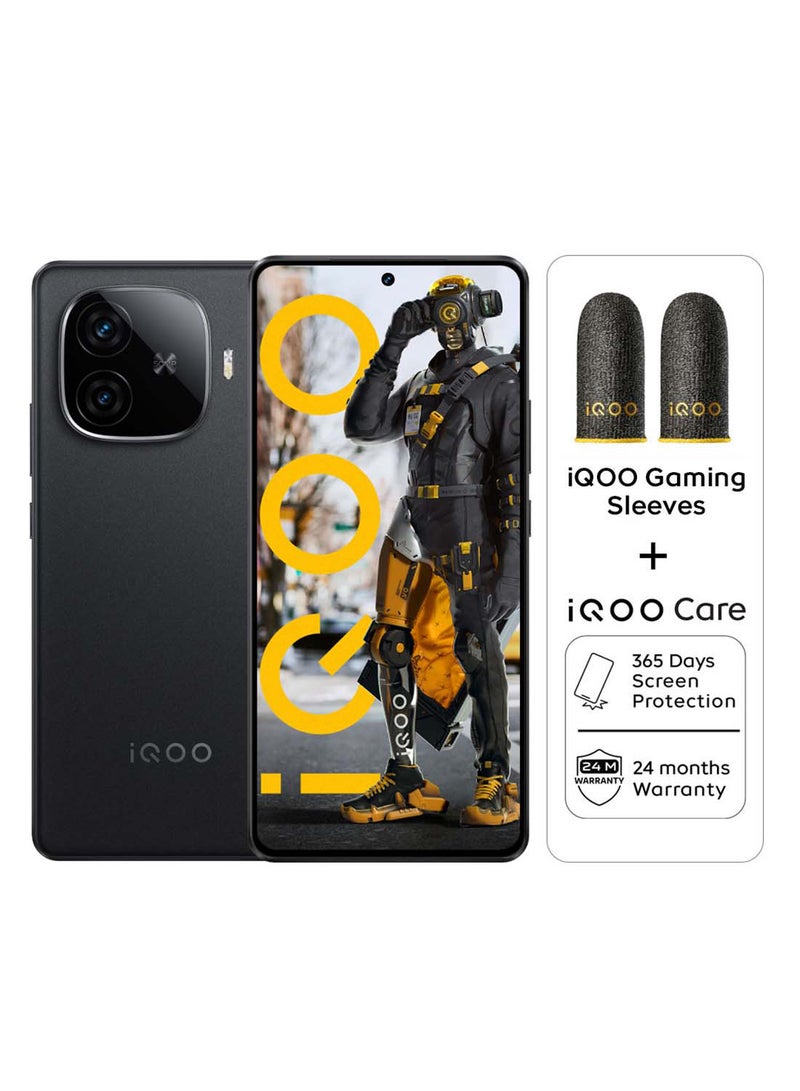 iQOO Z9 5G Dual SIM Phantom Black 12GB RAM 256GB with IQOO Gaming Sleeves 24M Warranty And 1 Year Screen Replacement - Middle East Version  - Image 1