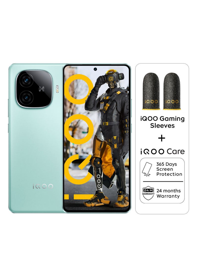 iQOO - Z9 5G Dual SIM Breeze Green 12GB RAM 256GB With IQOO Gaming Sleeves 24M Warranty And 1 Year Screen Replacement - Middle East Version - Image 1