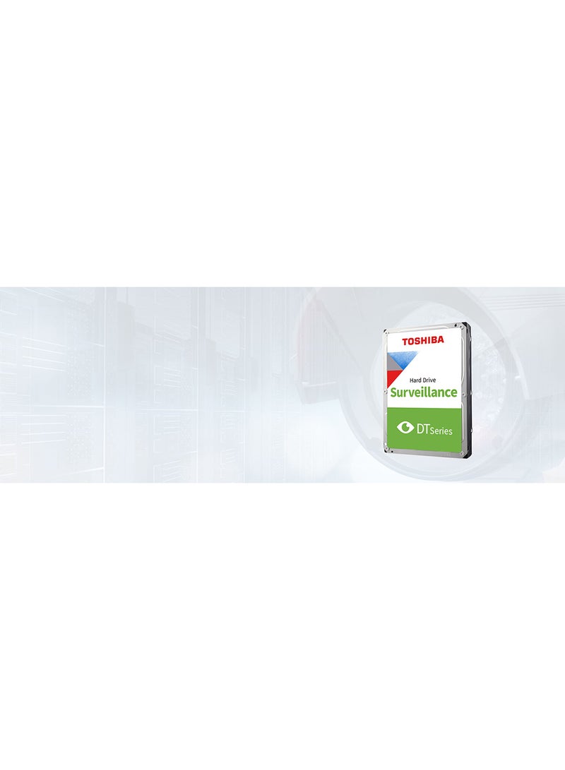 Toshiba - DT02-V Series 3.5" 4TB Surveillance SATA 6.0 Gbit/s Internal Hard Drive, 176.4 MiB/s Data Transfer Speed, 5400 RPM, 24/7 Operation, Supports Up to 32 Cameras, 180TB/Year Workload | DT02ABA400V 4 TB - Image 1