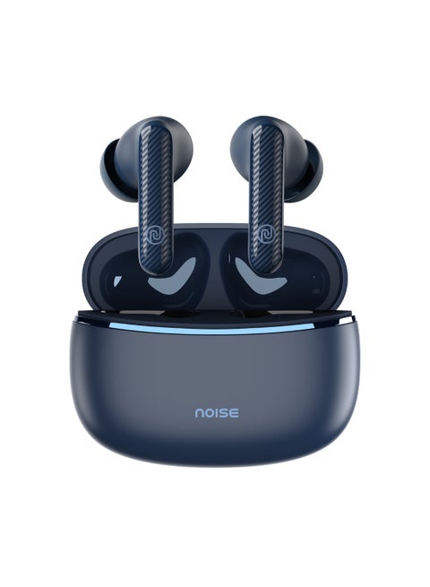 Aura Buds in-Ear Truly Wireless Earbuds with 60H of Playtime, Quad Mic with ENC, Dual Device Pairing, Instacharge(10 min=150 min),12mm Polymer Composite Driver,BT v5.3 Aura Blue