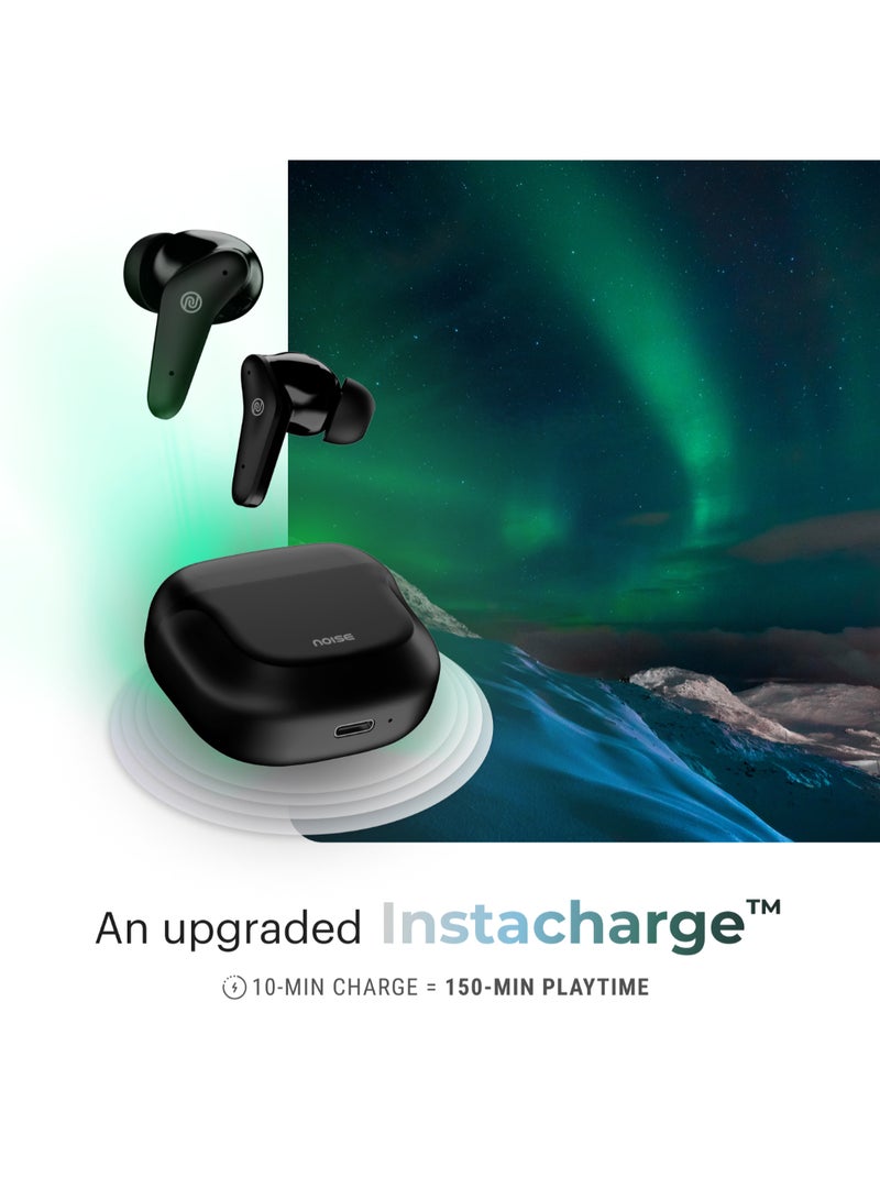 Noise - Buds VS102 Pro Truly Wireless Earbuds with 70 Hours of Extended Playtime, Clear Calling With Quad Mic ENC, BT v5.3, Disturbances Cancelled Up To 25dB with ANC Jet Black - Image 1