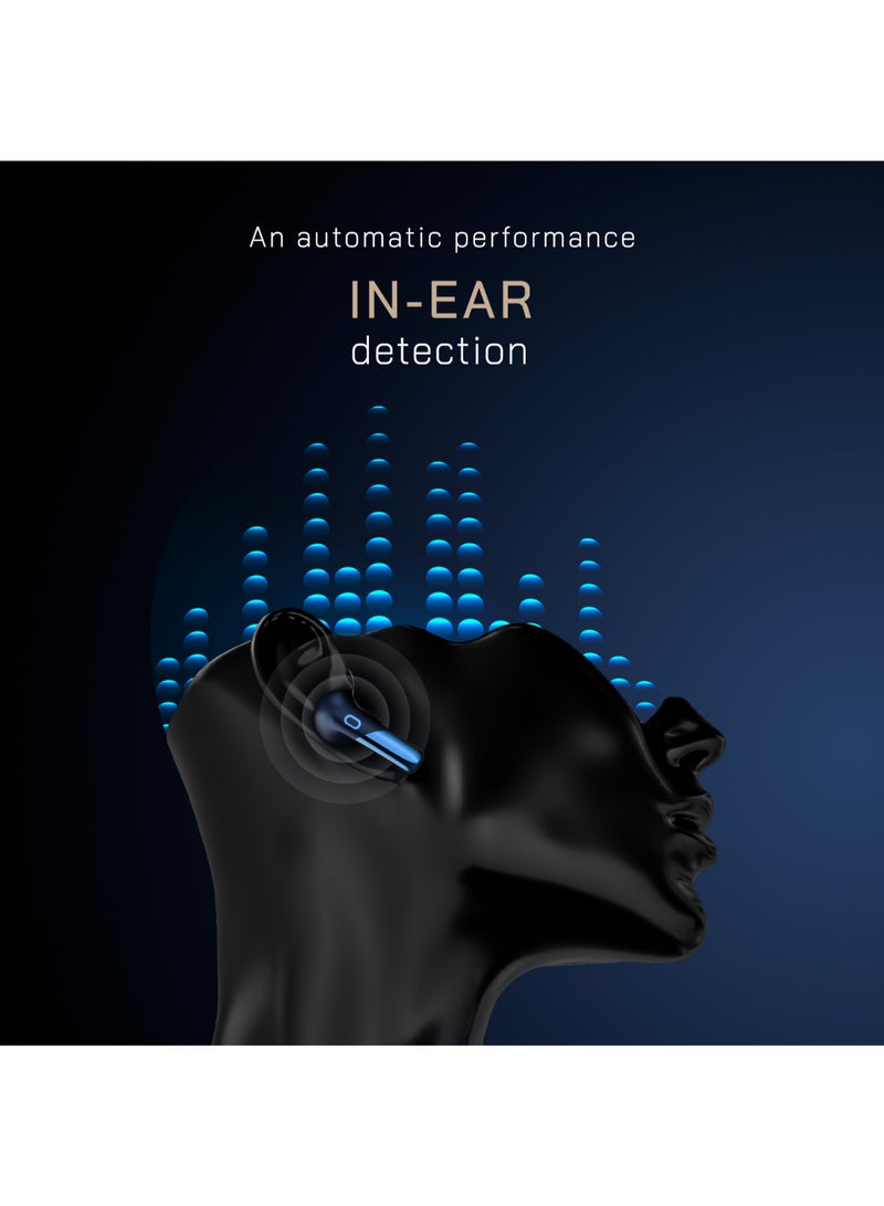 Noise - Newly Launched Buds Xero Truly Wireless in-Ear Earbuds with Adaptive Hybrid ANC Up to 50dB to Detect Sound Environment, in-Ear Detection, Sound+ Algorithm, 12.4MM Driver, BT v5.3 Chrome Blue - Image 1