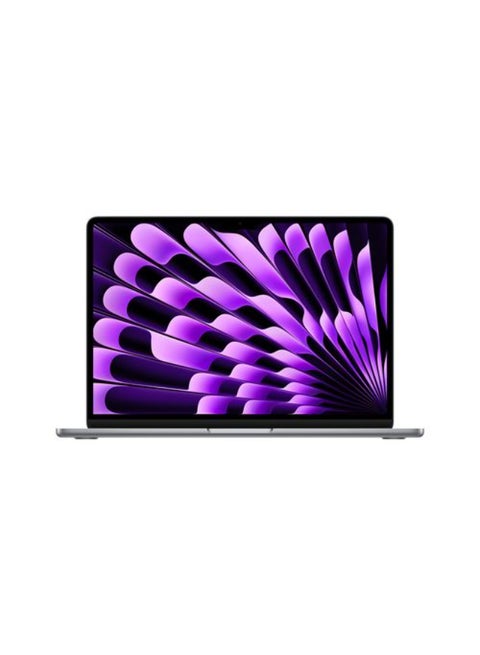 MacBook Air Laptop With 13.6-Inch Display, M3 chip 8-core CPU and 8-core GPU Processor/16GB RAM/256GB SSD/macOS English/Arabic Space Grey