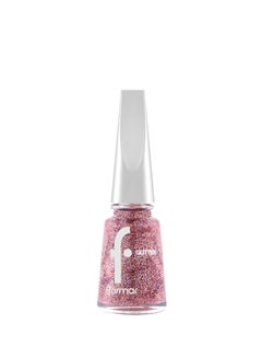 فلورمار Glitter Nail Enamel - 39 Red In Silver 