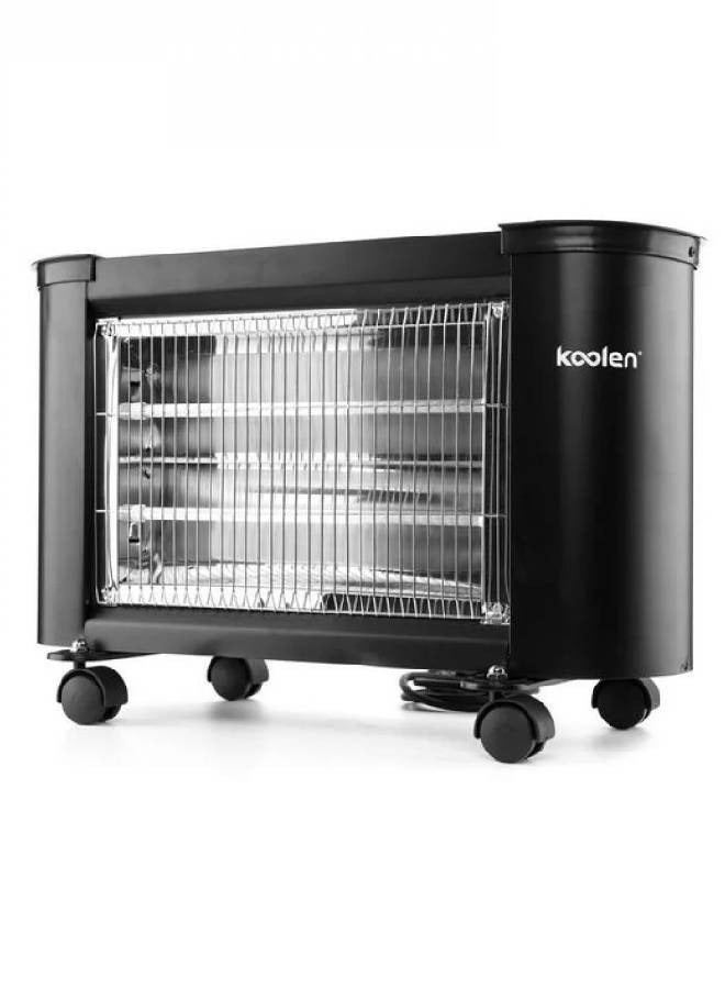 KOOLEN Electric Heater With 3 Candles 1800 W 807102011 Black - Image 3