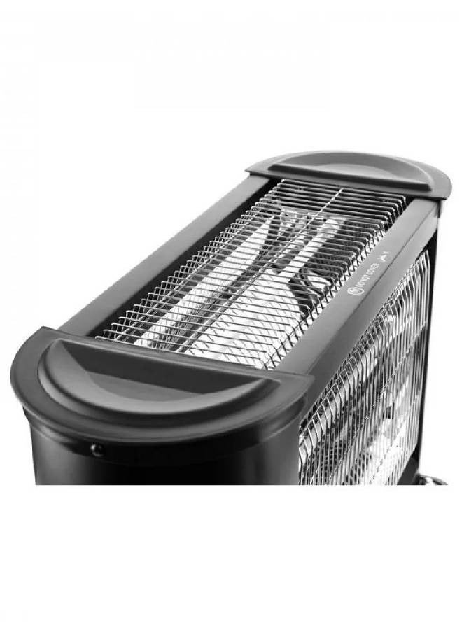 KOOLEN Electric Heater With 3 Candles 1800 W 807102011 Black - Image 2