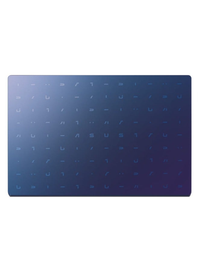 ASUS - E510MA-BR1494 Laptop With 15.6-Inch HD (1366x768) Display LED,Celeron N4020 Processor/4GB RAM DDR4/256GB SSD/Intel UHD 600 Graphics/DOS(Without Windows) English/Arabic Peacock Blue - Image 1