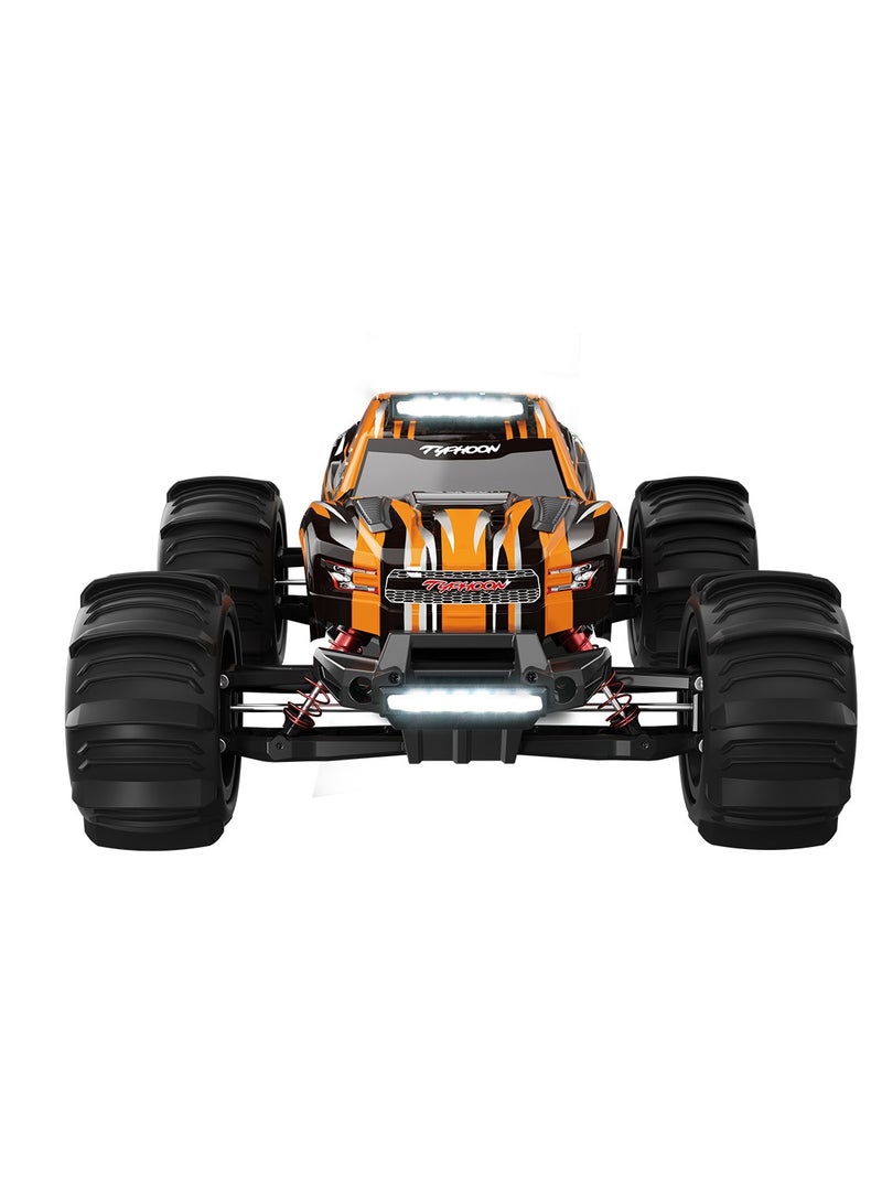 مايتويز Mytoys Typhoon 1:10 RC Cars, Hobby Grade 4WD 60+ KM/H Fast Speed Remote Control Truck, All Terrain Off Road Electric Buggy with 2500 mAh Modular Battery for Adults and Boys (Advanced Modding Support)  - Image 3