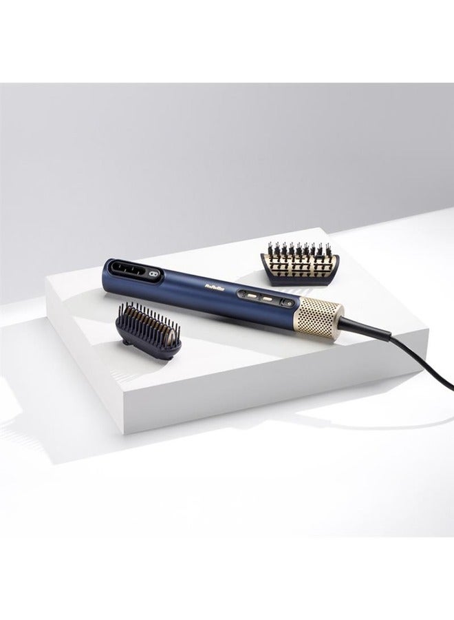 babyliss Air Wand Hair Dryer Straightener and Styler All-in-One Blue  - Image 3