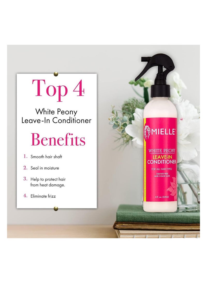 MIELLE White Peony Leave-In Conditioner 240ml - Image 2