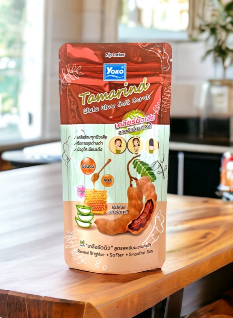يوكو مقشر ملح تاماريند غلوتا جلو 300 جرام - Image 2