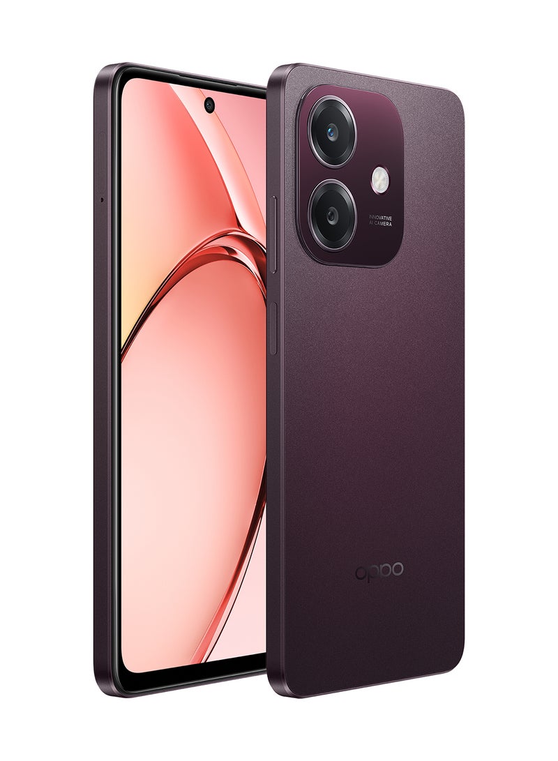 OPPO A60 5G Dual SIM Nebula Red 6GB RAM 256GB - KSA Version With Gift Bluetooth Earphones O Choice - Image 2