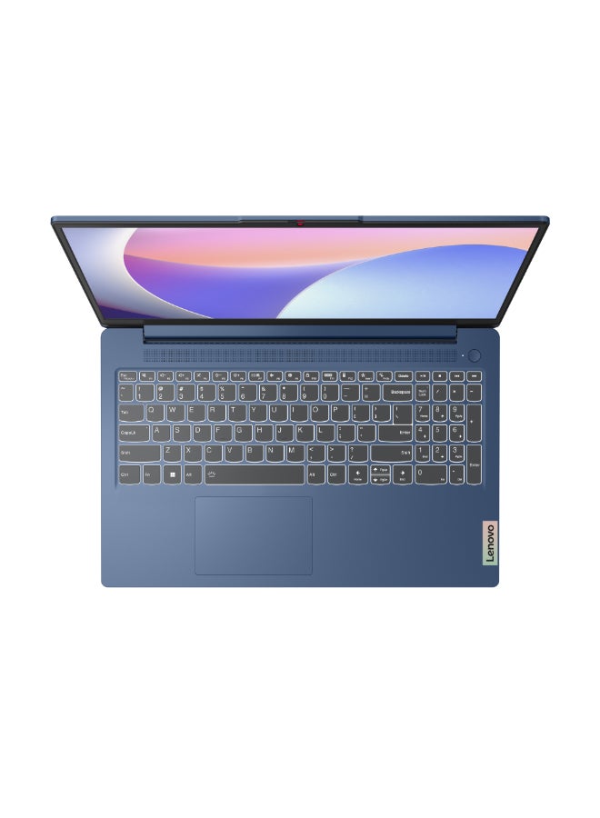 Lenovo - IdeaPad Slim 3 Laptop With 15.6-Inch Full HD Display, Core i5-13420H Processor/8GB RAM/512GB SSD/Intel UHD Graphics/DOS(Without Windows) English/Arabic Abyss Blue - Image 1