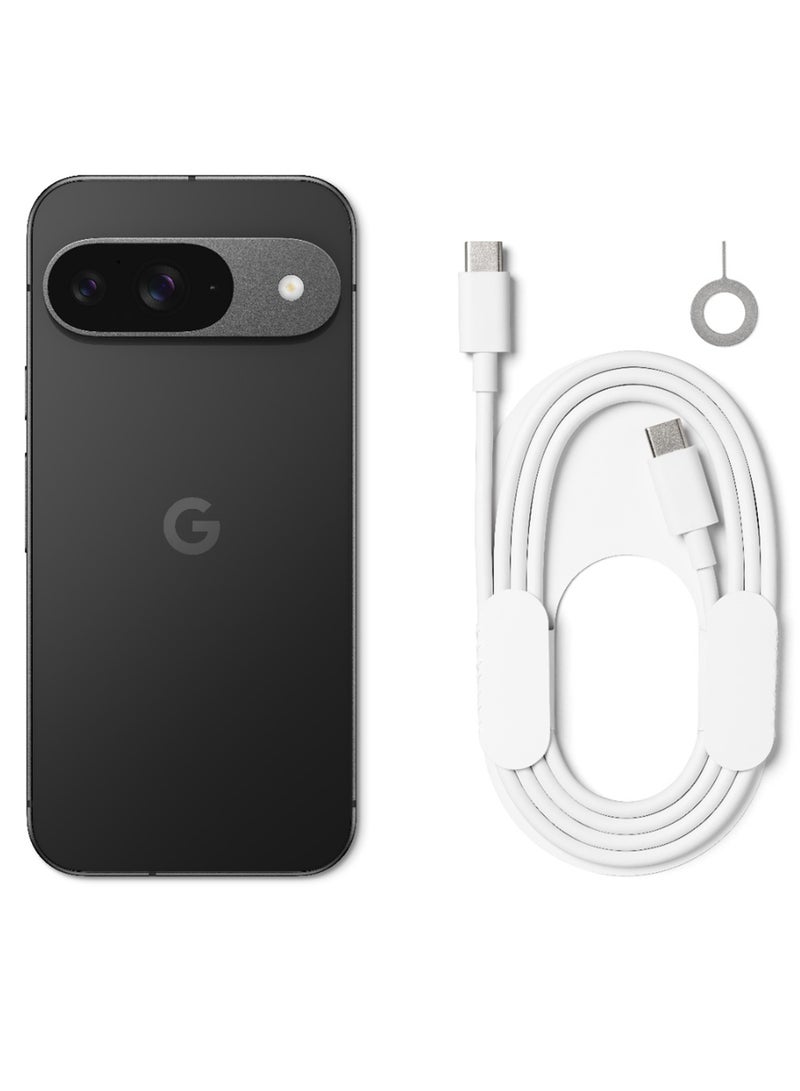 جوجل بكسل 9 ثنائي الشريحة أوبسيديان 12 جيجابايت رام 128 جيجابايت 5G - النسخة الدولية - Image 3