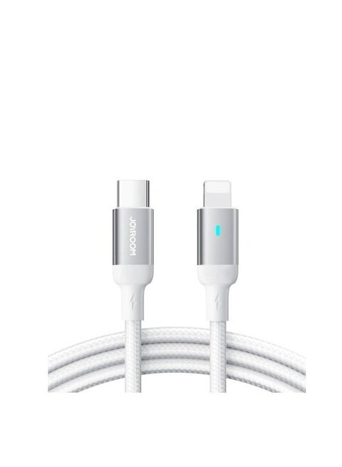 S-A10 Fast Charging Data Cable - Type-C To Lightning - 30W PD White