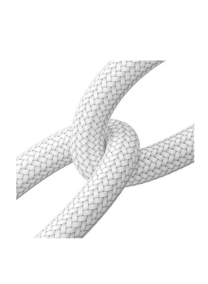 JOYROOM S-A10 Fast Charging Data Cable - Type-C To Lightning - 30W PD White - Image 5