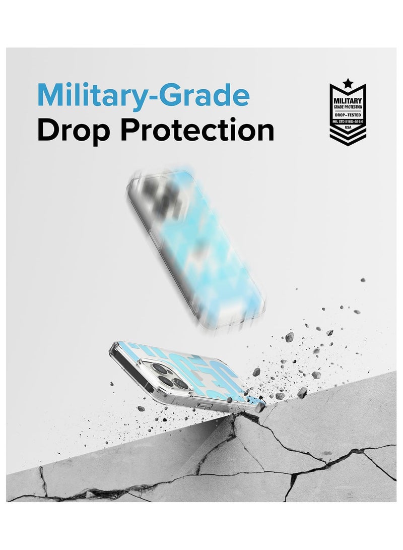 Ringke Fusion Design Compatible with iPhone 15 Pro Case Cover Hard Graphic Designed Back Soft Flexible TPU Bumper Scratch Resistant Natural Form iPhone 15 Pro Back Cover Jeju - Image 4