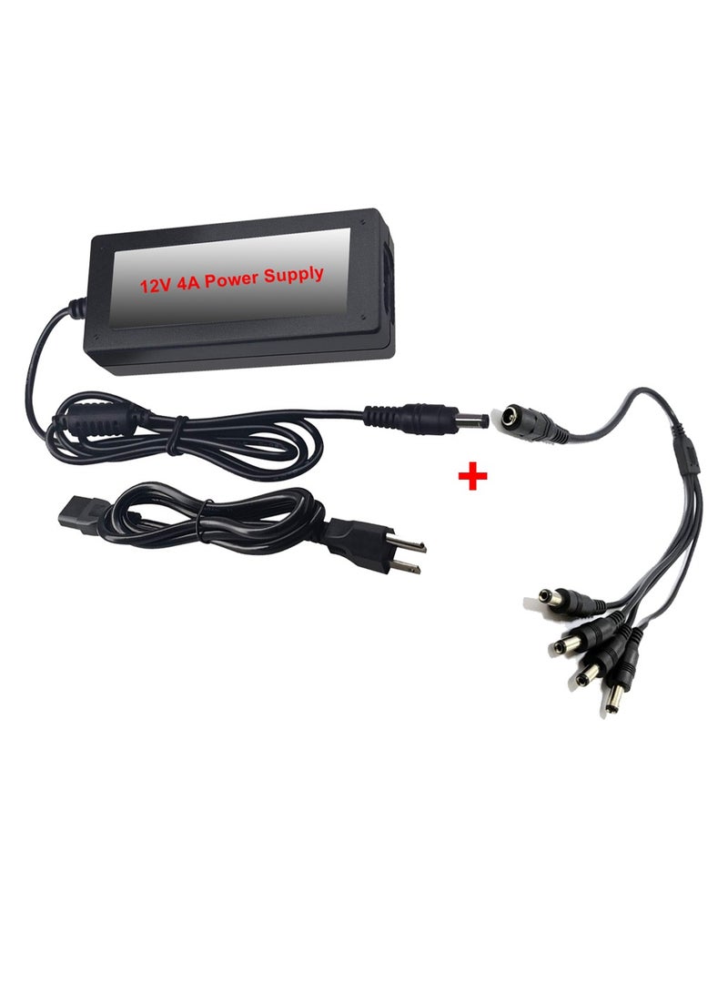 HIKVISION - 8MP 4K 4CH Kit 2x Indoor 2x Outdoor Full Kit with 1TB HDD With AI Functions - Image 1