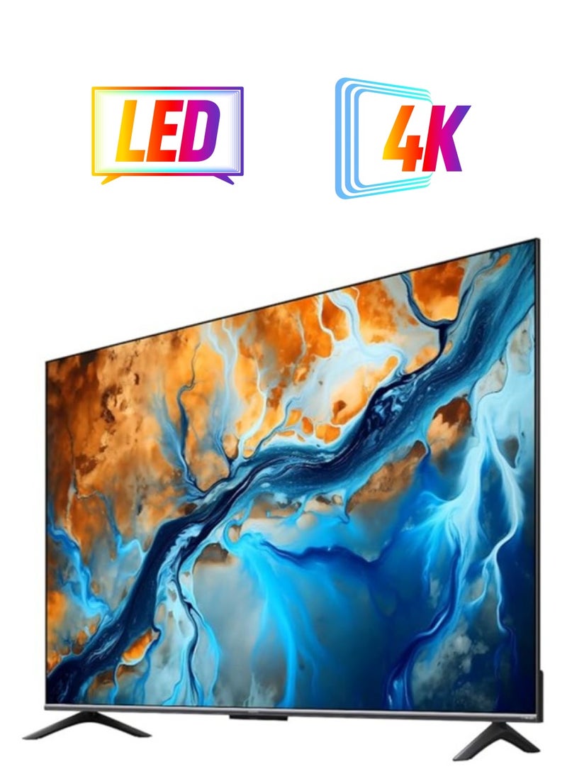 شاومي TV S Mini LED 55" 2025 | QD-Mini LED | 1200 nits peak brightness | 4K 144Hz refresh rate | Google TV | Dolby Vision IQ, Dolby Atmos | AI processor L55MA-SPLME |  59276 Black  - Image 1