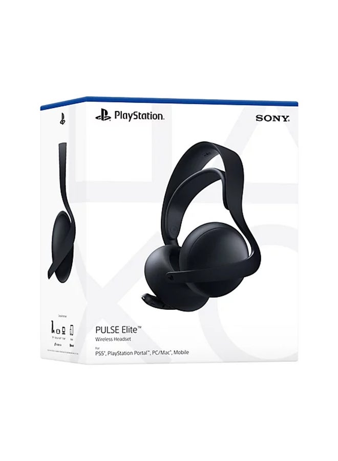 سوني - Pulse Elite Wireless Headset For PlayStation 5 (Official Version)  - Midnight Black - Image 1