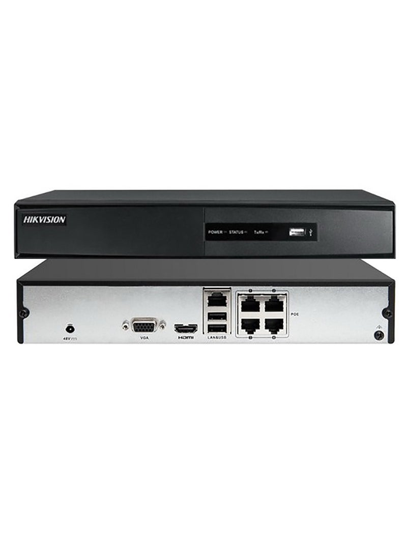 HIKVISION 4x Outdoor 6MP IP Network POE Kit 4 IP Camera with NVR and 1TB HDD NVR Support up to 5mp Compatible with Saudi Regulations  - Image 2