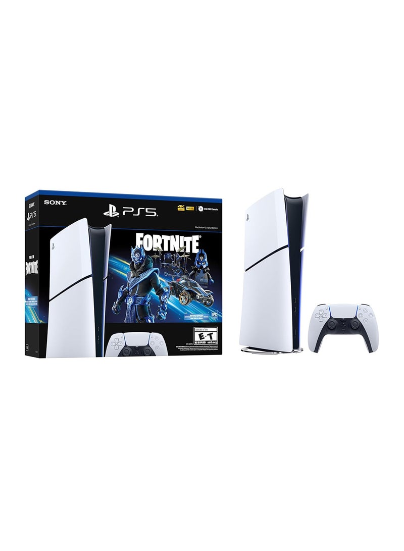 Sony PlayStation5 Digital Edition (International Version) – Fortnite Cobalt Star Bundle - Image 1