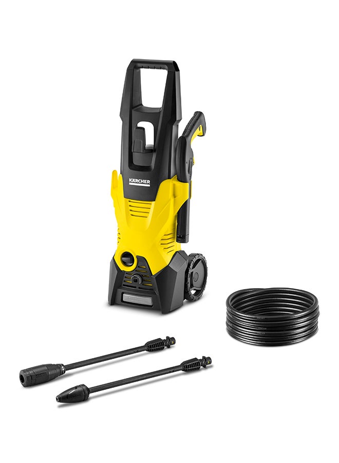 KARCHER High Pressure Washer K3, Perfect For Bicycles, Garden Fences And Motorcycles Yellow & Black  - Image 1