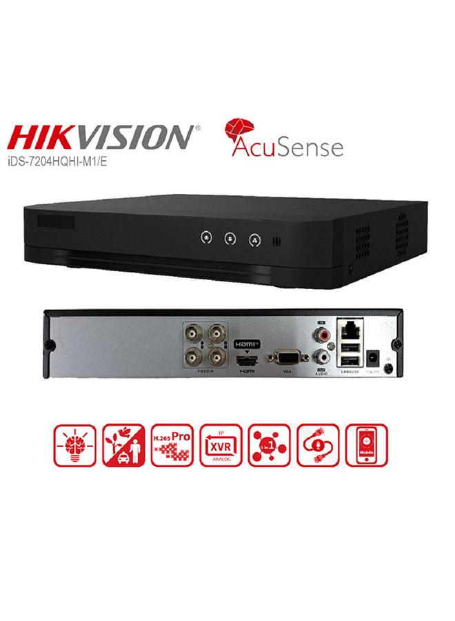 5MP 4CH Kit 2x Indoor 2x Outdoor Full Kit with 1TB HDD With AI Functions.