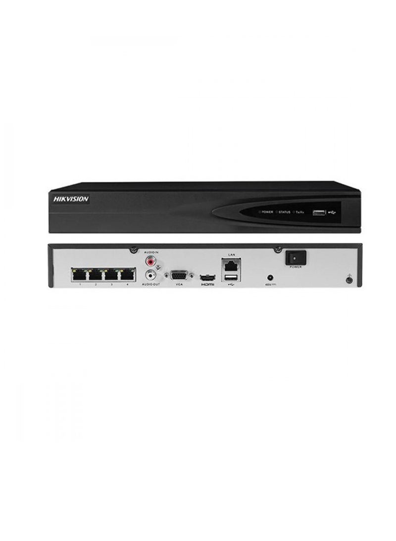 HIKVISION - IP 6MP 4CH Kit 4x Outdoor Network IP Full Kit with NVR and  1TB HDD With AI Functions Compatible with Saudi CCTV Regulation - Image 1