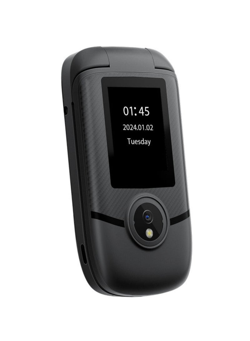 Blackview N2000 Flip 2.8 1500mAh Dual SIM 4G LTE Midnight Black - Image 2