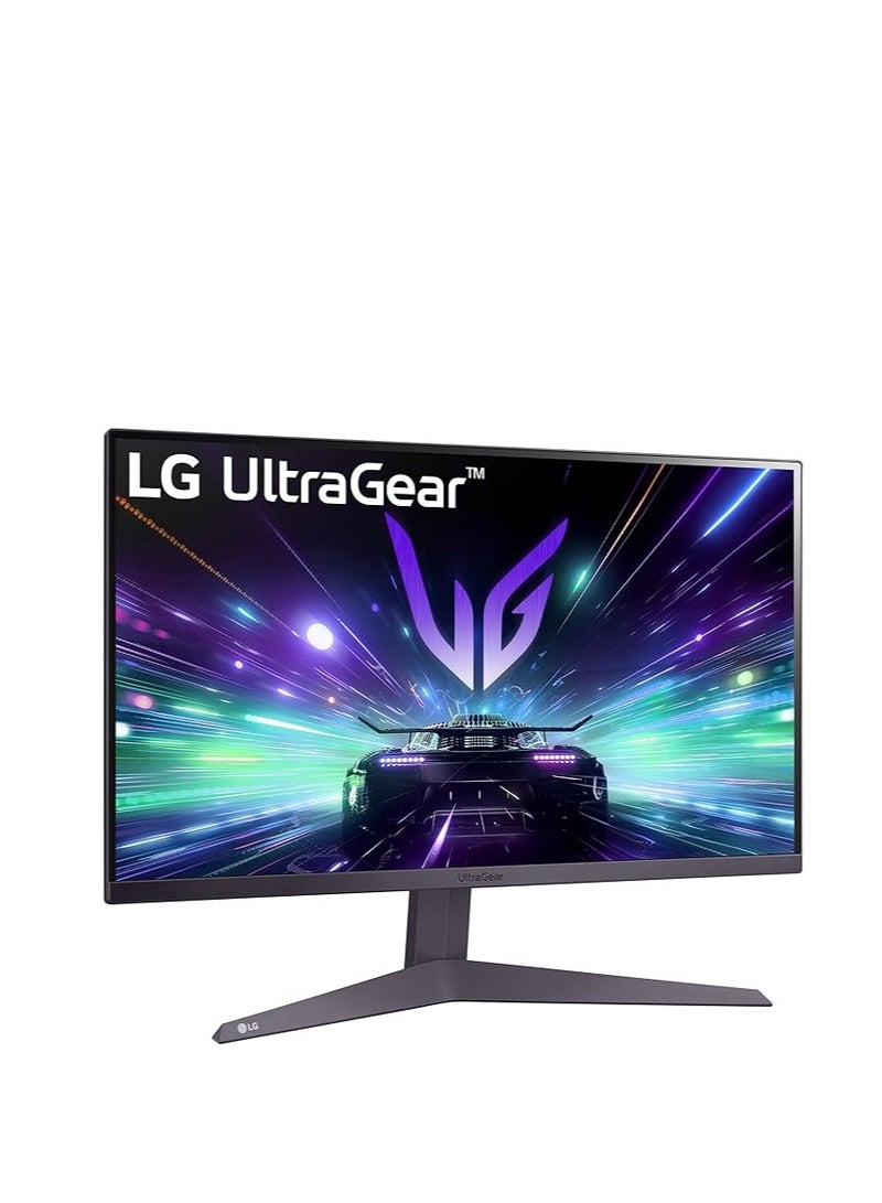 LG - (24GS50F-B) 24-inch FHD (1920 x 1080) UltraGear Gaming monitor with 180Hz, 1ms MBR, HDR10, AMD FreeSync Black - Image 1