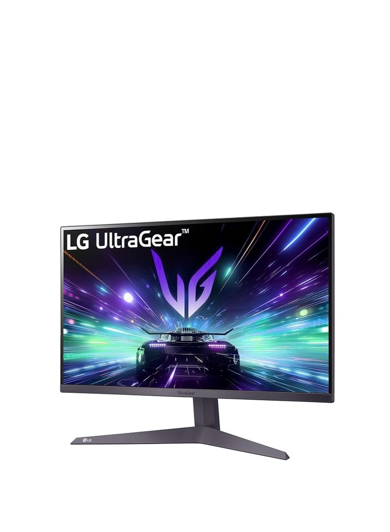 LG - (24GS50F-B) 24-inch FHD (1920 x 1080) UltraGear Gaming monitor with 180Hz, 1ms MBR, HDR10, AMD FreeSync Black - Image 1
