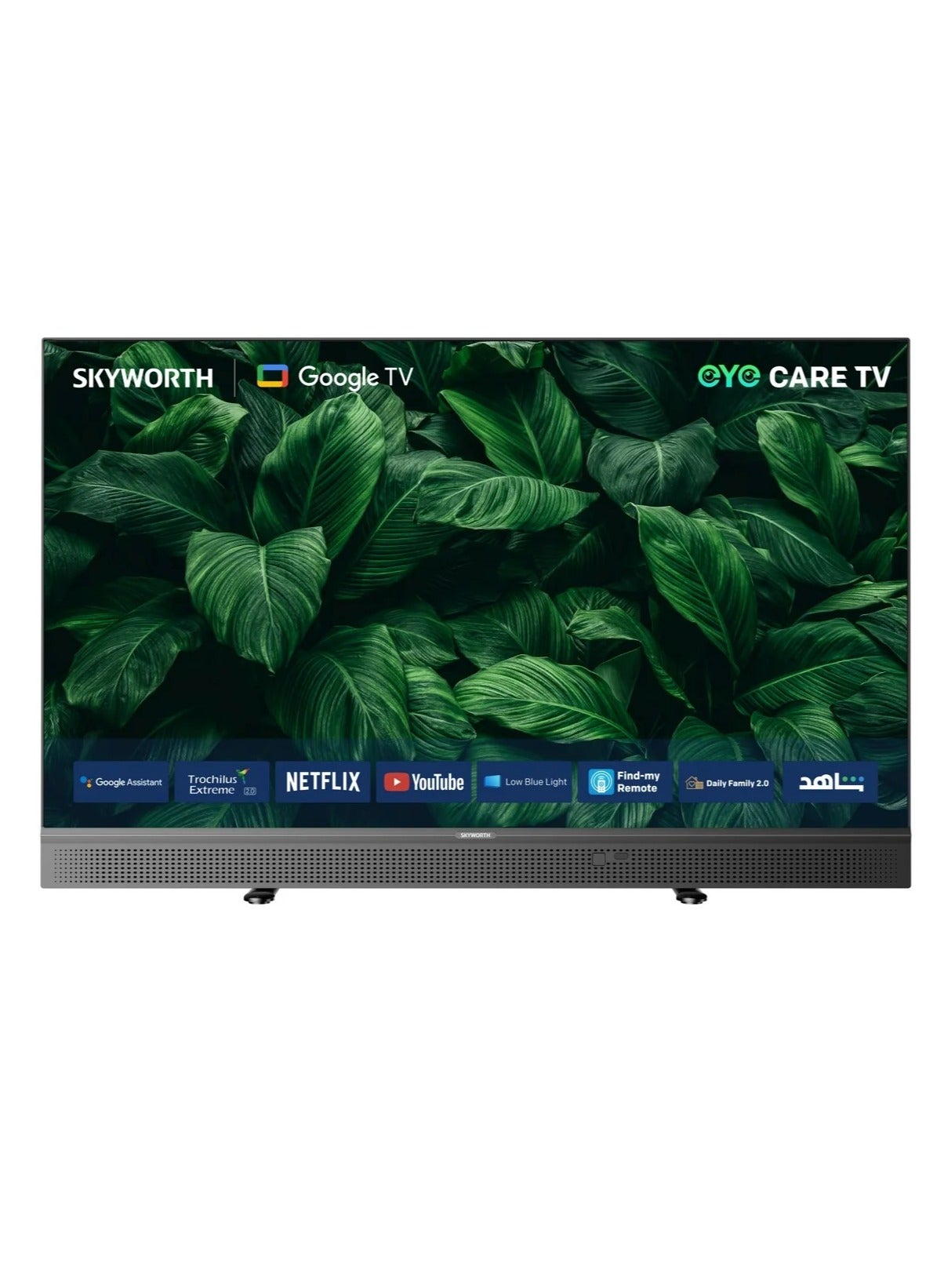 Skyworth 32 Inch Smart HD TV Google 32E6500G Black 