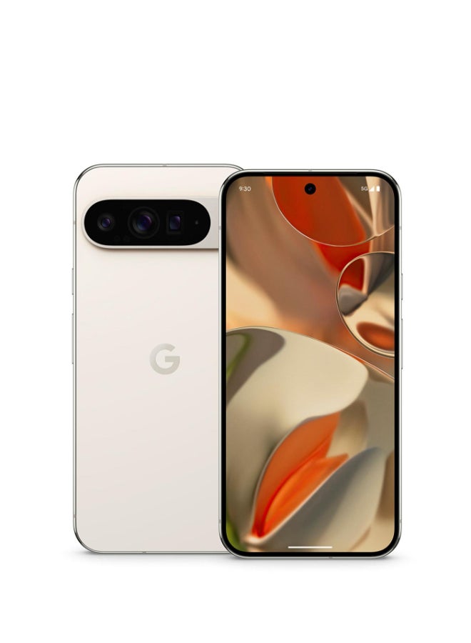 جوجل Pixel 9 Pro XL Dual SIM Porcelain 16GB RAM 512GB 5G - International Version  - Image 1