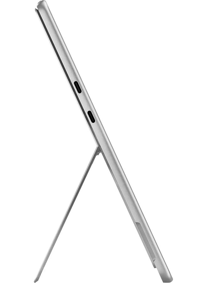 Microsoft - Surface Pro 10 Laptop With 13-Inch Display, Core Ultra 7 165U Processor/16GB RAM/256GB SSD/Intel Graphics/Windows 11 Pro With Pro Keyboard + Slim Pen + GizPro Hub English silver - Image 1