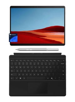 Microsoft Surface Pro 10 Laptop With 13-Inch Display, Core Ultra 7 165U Processor/16GB RAM/512GB SSD/Intel Graphics/Windows 11 Pro With Pro Keyboard + Slim Pen + GizPro Hub English Platinum  - Image 1