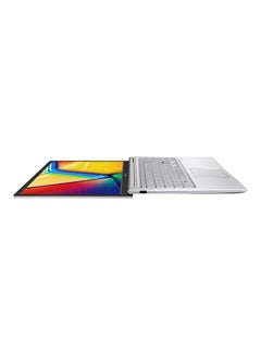 أسوس Vivobook 15  (Upgraded Version) Laptop With 15.6 Inch Full HD (1920x1080) Display LED,Core i7-1355U Processor/16GB RAM DDR4/512GB SSD/Intel Iris XE Graphics/Windows 11//  Cool English/Arabic Cool Silver  - Image 3