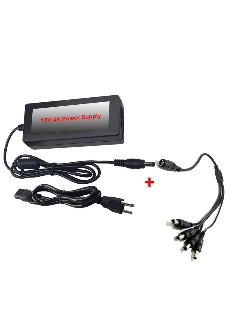 HIKVISION - 5MP 4CH Kit 4x outdoor Full Kit with 1TB HDD HUHI Real 5MP Record - Image 1