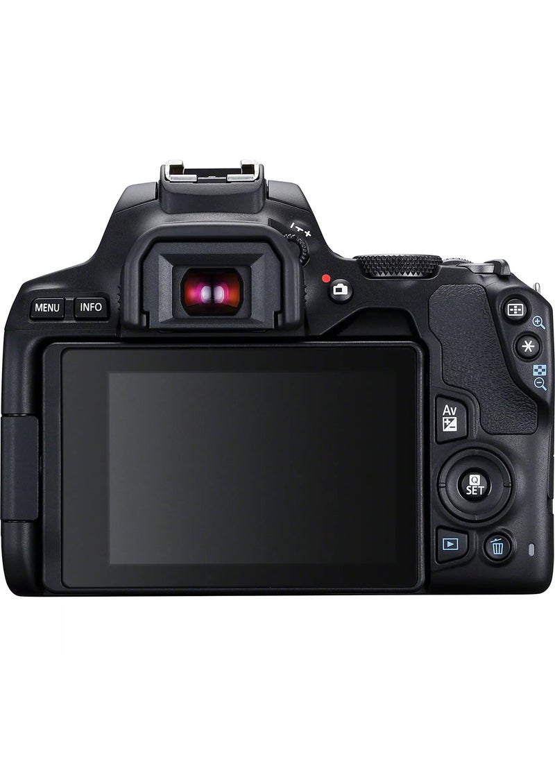 كانون - EOS 250D And EF-s 18-55mm f/4-5.6 IS STM Lens - Black - Image 1