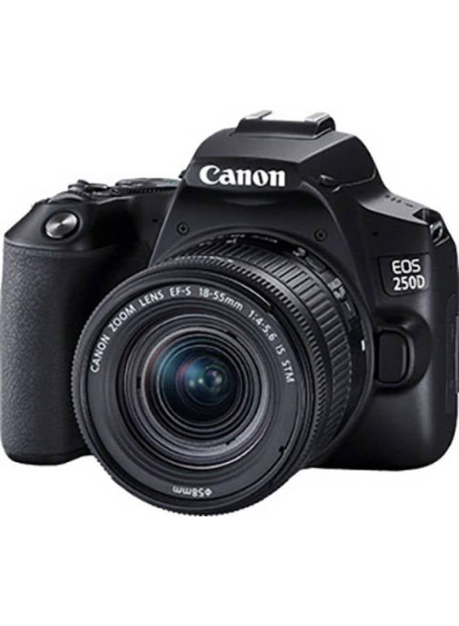 Canon EOS 250D And EF-s 18-55mm f/4-5.6 IS STM Lens - Black - Image 2