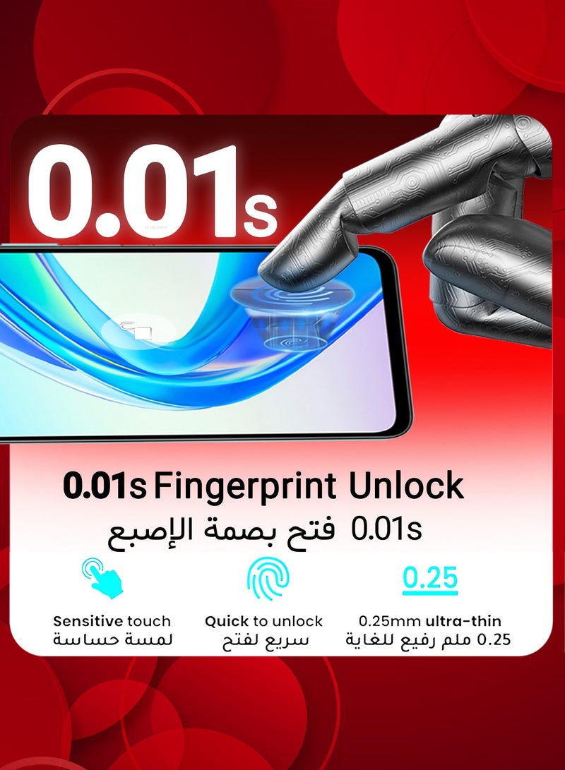 MARGOUN (for Honor X7b) 2Pack Tempered Glass Screen Protector Anti-Scratch Case Friendly HD Clear Protective Film Clear - Image 5