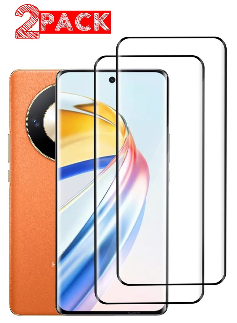 MARGOUN (for Honor X9b ) 2Pack Tempered Glass Screen Protector Anti-Scratch Case Friendly HD Clear Protective Film Clear - Image 1