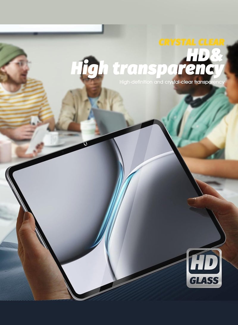 MARGOUN ( for Oneplus Pad 2 ) Tempered Glass Screen Protector Anti-Scratch Case Friendly HD Clear Protective Film Clear - Image 5